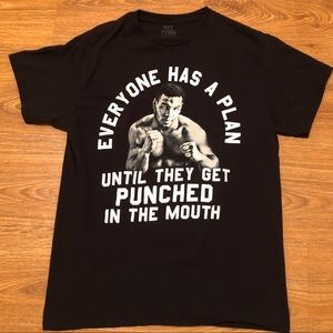Mike Tyson “Everybody Has a Plan Until They Get Punched in the Mouth” Tee